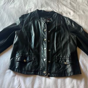 Leather jacket